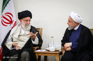 دیدار رئیس‌جمهور و اعضای هیئت دولت با مقام معظم رهبری