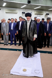 دیدار رئیس‌جمهور و اعضای هیئت دولت با مقام معظم رهبری
