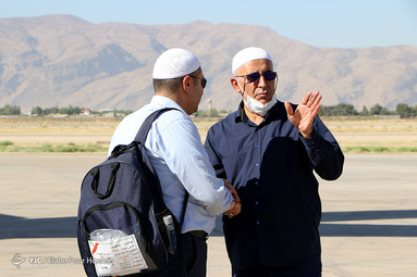 ورود نخستین کاروان حجاج شیراز‎ی