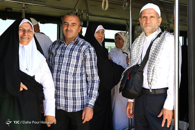 ورود نخستین کاروان حجاج شیراز‎ی