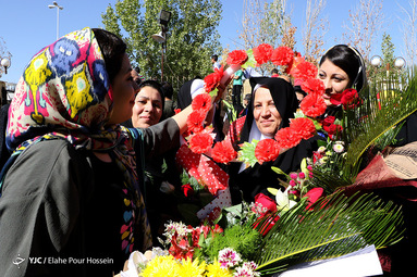 ورود نخستین کاروان حجاج شیراز‎ی