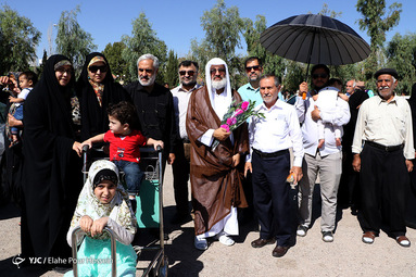 ورود نخستین کاروان حجاج شیراز‎ی