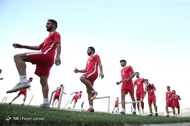 تمرین تیم فوتبال پرسپولیس