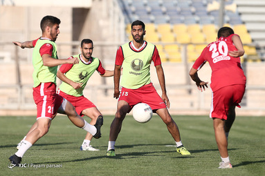 تمرین تیم فوتبال پرسپولیس