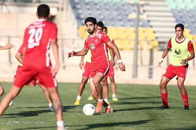 تمرین تیم فوتبال پرسپولیس