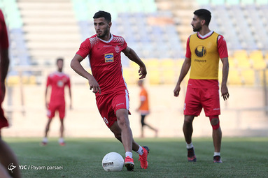 تمرین تیم فوتبال پرسپولیس