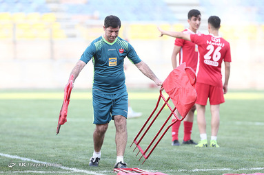 تمرین تیم فوتبال پرسپولیس