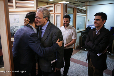 بازدید سخنگوی دولت از باشگاه خبرنگاران