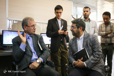 بازدید سخنگوی دولت از باشگاه خبرنگاران