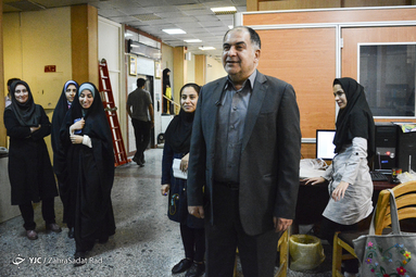 بازید محمد خدادی معاون مطبوعاتی وزیر ارشاد از باشگاه خبرنگاران