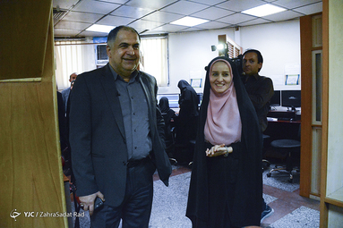 بازید محمد خدادی معاون مطبوعاتی وزیر ارشاد از باشگاه خبرنگاران