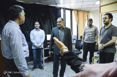 بازید محمد خدادی معاون مطبوعاتی وزیر ارشاد از باشگاه خبرنگاران
