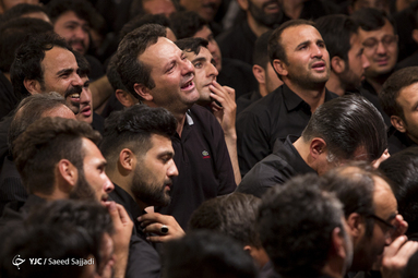 عزاداری در حسینیه اعظم امام حسن مجتبی(ع)