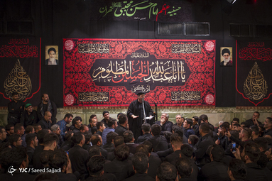 عزاداری در حسینیه اعظم امام حسن مجتبی(ع)