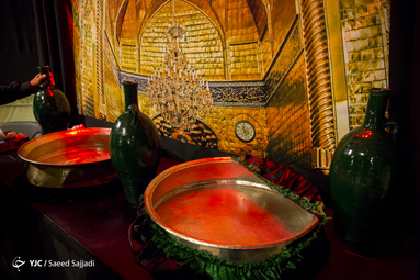 عزاداری در حسینیه اعظم امام حسن مجتبی(ع)