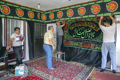 سیاه پوشی تکایای گرگان