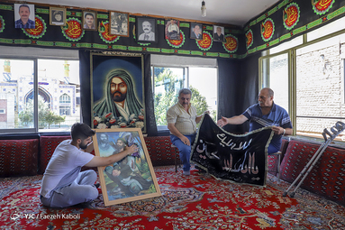 سیاه پوشی تکایای گرگان