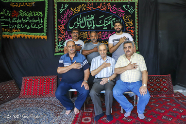 سیاه پوشی تکایای گرگان