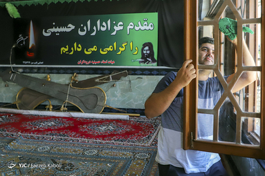 سیاه پوشی تکایای گرگان