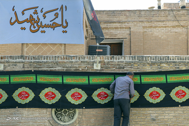 مراسم سیاه پوشان قزوین