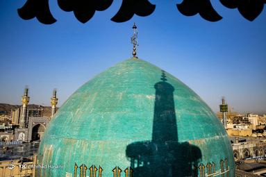 آئین سنتی صلا، روز اول محرم در حرم مطهر رضوی