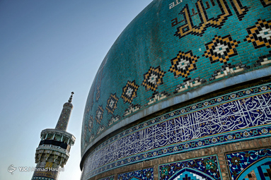 آئین سنتی صلا، روز اول محرم در حرم مطهر رضوی