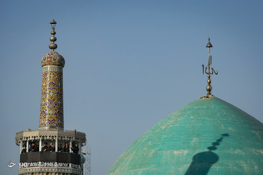 آئین سنتی صلا، روز اول محرم در حرم مطهر رضوی