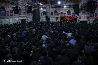 عزاداری در هیئت عشاق الحسین