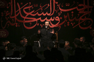 عزاداری در هیئت عشاق الحسین