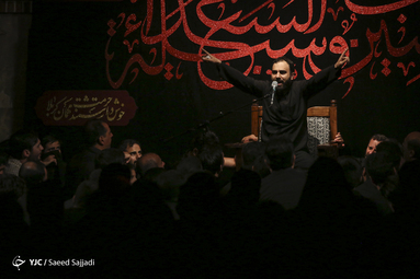 عزاداری در هیئت عشاق الحسین