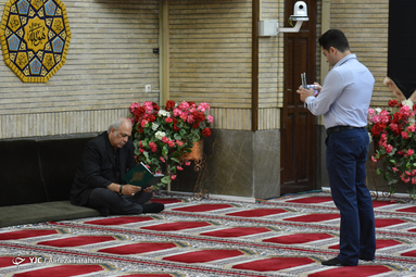 مراسم ختم داریوش اسدزاده