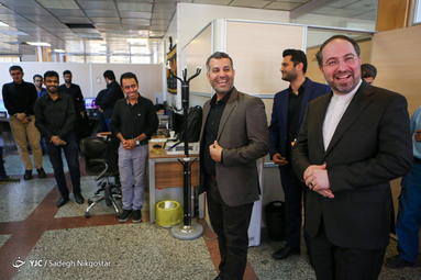 بازدید سخنگوی وزارت کشور از باشگاه خبرنگاران
