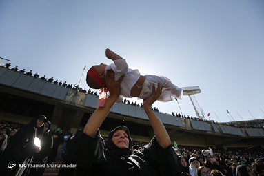 هیئتِ ما/ آئین شیرخوارگان حسینی در ورزشگاه آزادی
