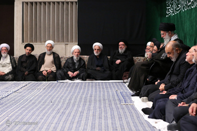 آخرین شب عزاداری محرم در حسینیه امام خمینی(ره)