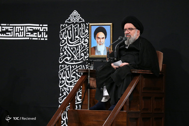 آخرین شب عزاداری محرم در حسینیه امام خمینی(ره)