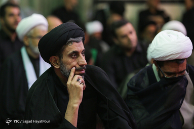 هیئت ما / عزاداری روز پنجم محرم در دفتر مراجع تقلید آیت الله مکارم شیرازی، آیت الله نوری همدانی، آیت الله صافی گلپایگانی و آیت الله بروجردی