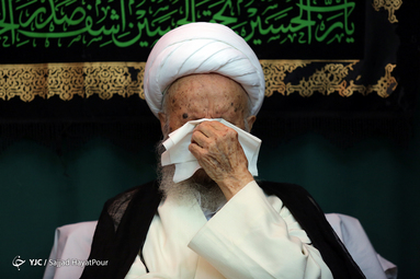 هیئت ما / عزاداری روز پنجم محرم در دفتر مراجع تقلید آیت الله مکارم شیرازی، آیت الله نوری همدانی، آیت الله صافی گلپایگانی و آیت الله بروجردی