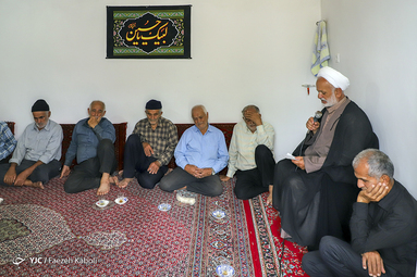 هیئت ما/ روضه خوانی در خانه دَده (دده در گویش محلی یعنی خواهر)