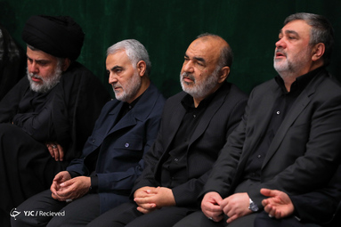 عزاداری شام غریبان در حسینیه امام خمینی(ره