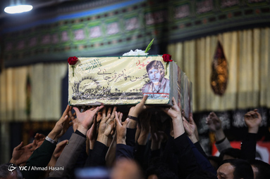 پیکر شهید محسن مهاجر قوچانی پس از ۳۷ سال شناسایی و در مشهد تشییع شد