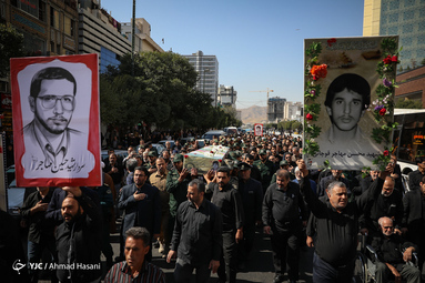 پیکر شهید محسن مهاجر قوچانی پس از ۳۷ سال شناسایی و در مشهد تشییع شد