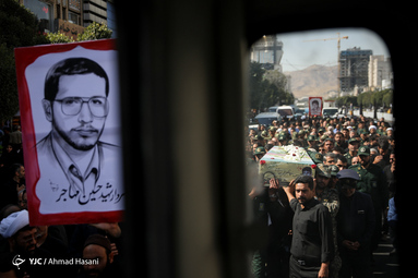 پیکر شهید محسن مهاجر قوچانی پس از ۳۷ سال شناسایی و در مشهد تشییع شد
