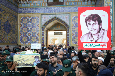 پیکر شهید محسن مهاجر قوچانی پس از ۳۷ سال شناسایی و در مشهد تشییع شد