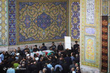 پیکر شهید محسن مهاجر قوچانی پس از ۳۷ سال شناسایی و در مشهد تشییع شد