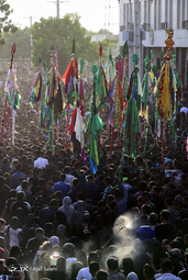 هیئت ما/ آیین سنتی «علم پیغمبر» در شهرستان میناب استان هرمزگان