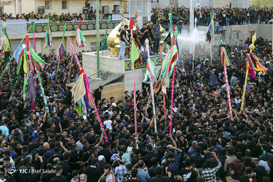 هیئت ما/ آیین سنتی «علم پیغمبر» در شهرستان میناب استان هرمزگان