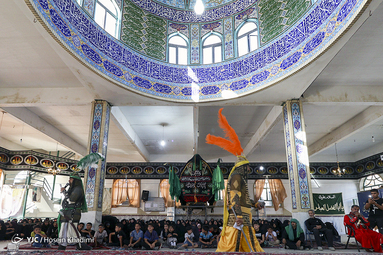 هیئت ما/ «تعزیه خوانی» در روستان انجدان از توابع شهرستان اراک
