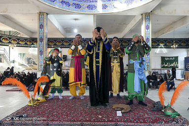 هیئت ما/ «تعزیه خوانی» در روستان انجدان از توابع شهرستان اراک
