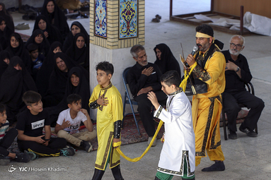 هیئت ما/ «تعزیه خوانی» در روستان انجدان از توابع شهرستان اراک