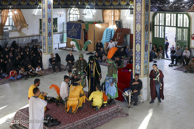 هیئت ما/ «تعزیه خوانی» در روستان انجدان از توابع شهرستان اراک